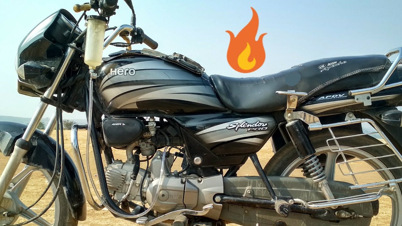 Hero Splender Pro Mileage Test