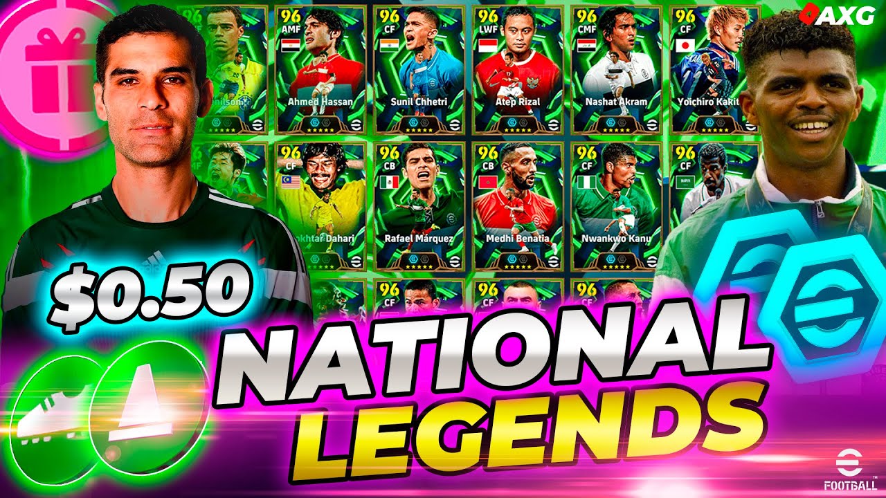 Epic NATIONAL LEGENDS eFootball ✅ ¿Cuál es el MEJOR ÉPICO para Fichar? 🔥