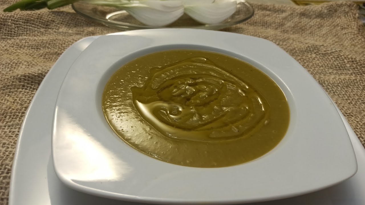 BISSARA de guisantes(zamarrakt) receta marroquí 🤤😋👌🏼buenísima!! en olla expréss