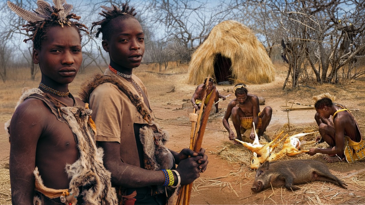Os Últimos Caçadores da África - Tribo Hadza 