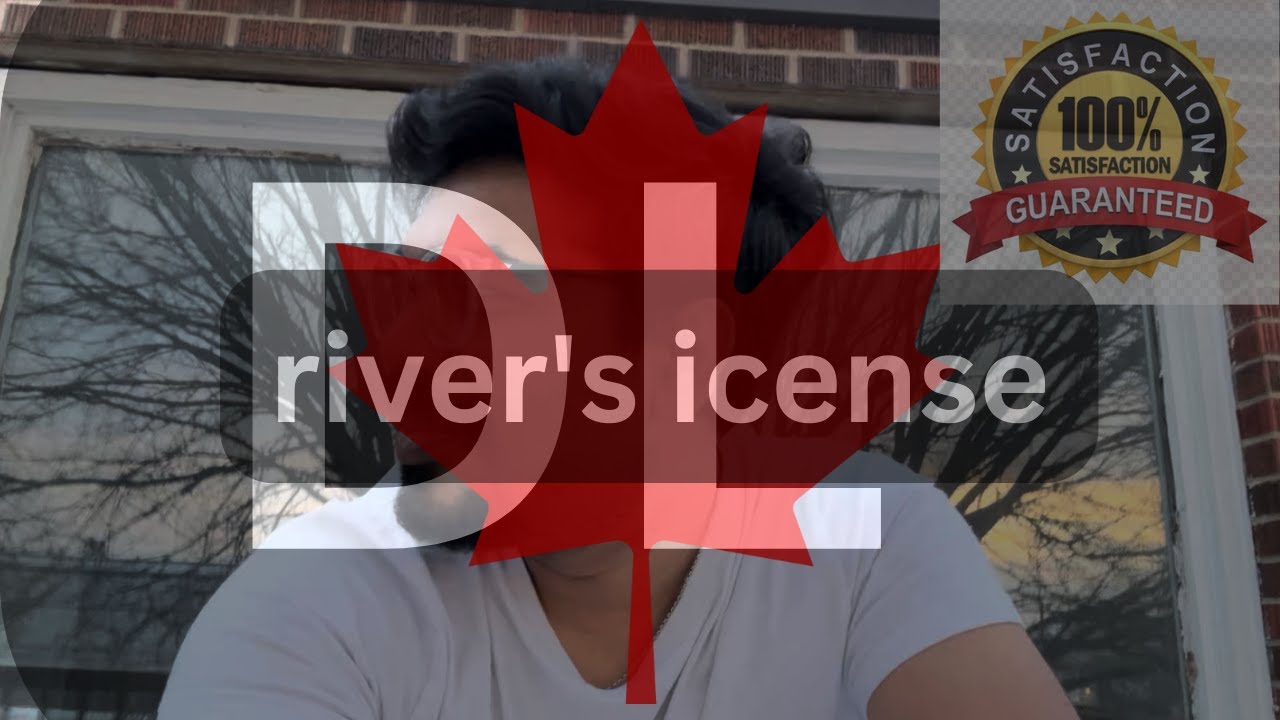 Driver's license in Saskatchewan Canada.