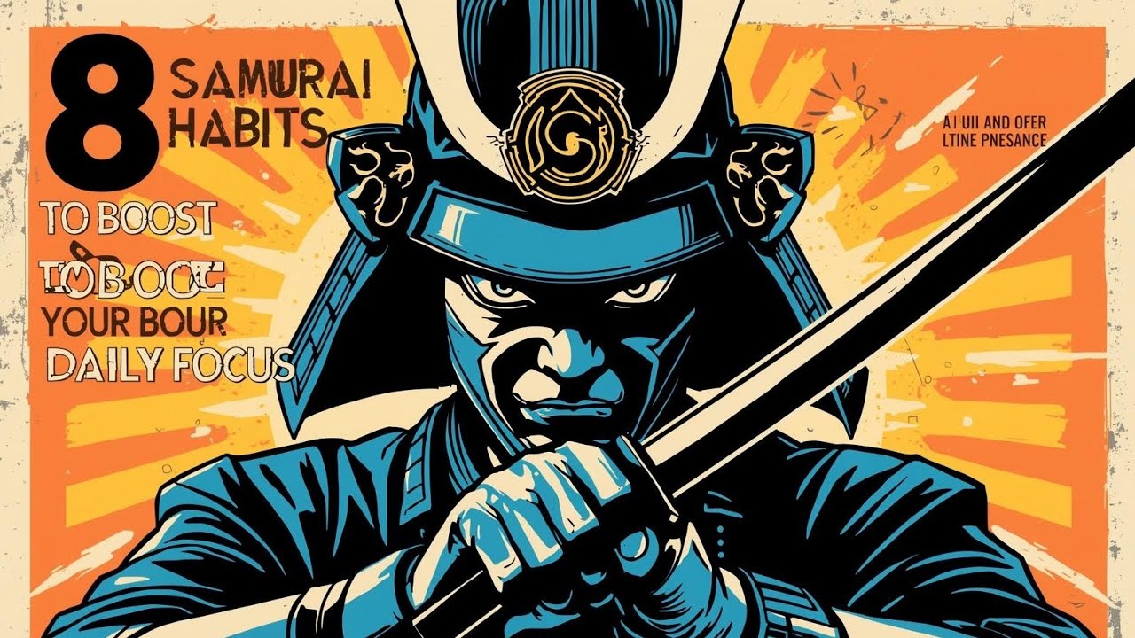 ⚔️8 Samurai Habits to Boost Your Daily Focus⚔️