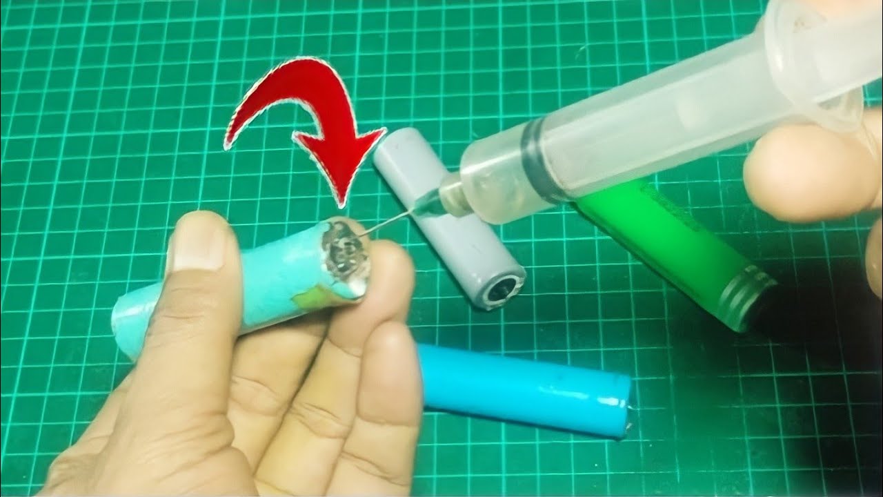 CUKUP DI SUNTIK !! Baterai mati bisa hidup normal kembali
