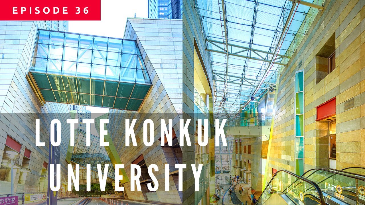Lotte Department Store Konkuk University, Seoul, Korea (롯데백화점 건국대학교) Weekend walking tour