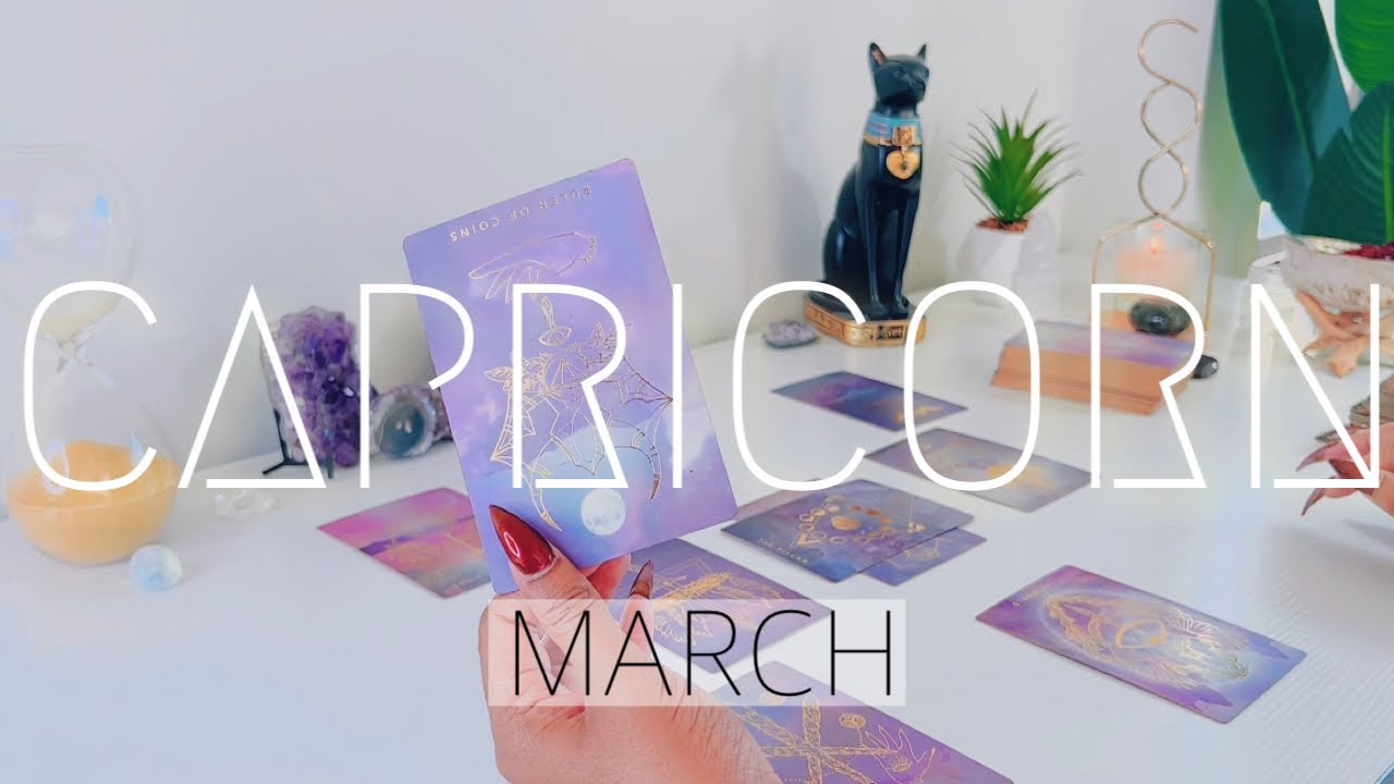 Capricorn MARCH | They Can't Get Over Their Feelings ..& They Blame You .. - Capricorn Tarot Reading
