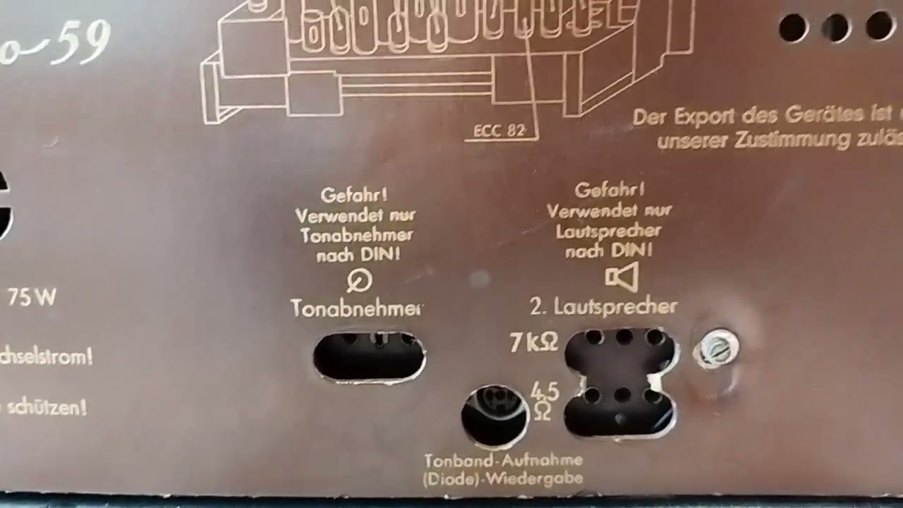 Radio NORDMENDE OTHELLO 59 3D