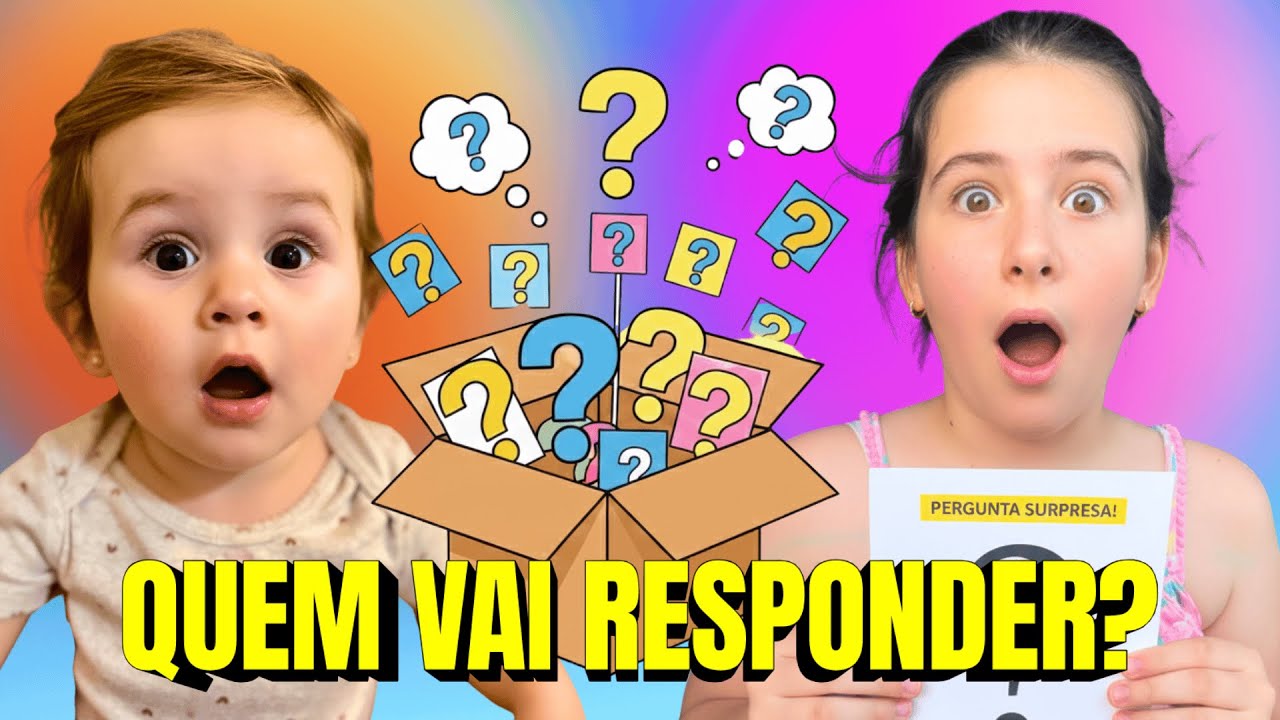 CAOS E RISADAS! 😂 O que a nossa Filha de 10 Anos e a Bebê Respondem no Ação de Graças!