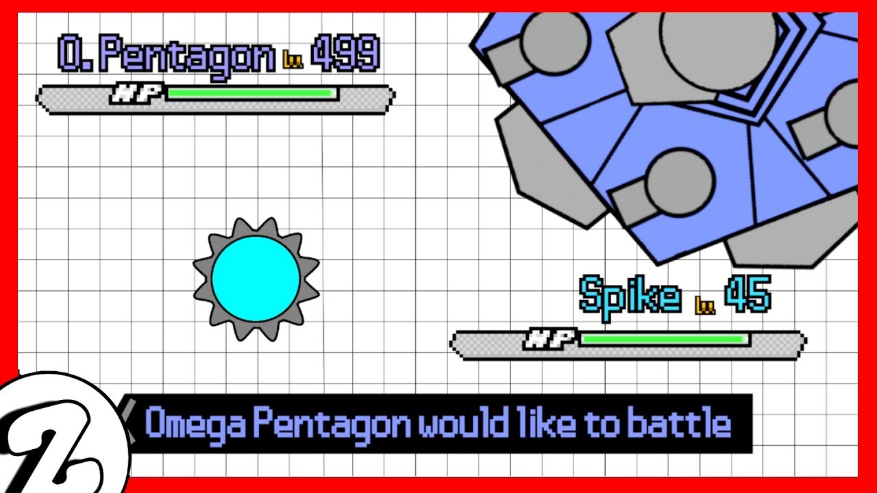 If Diep.io was like Pokemon [Pt.9]: Omega Pentagon