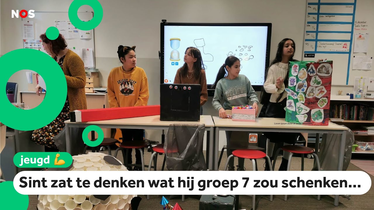 Pepernoten, surprises en gedichten - Sinterklaas op school!