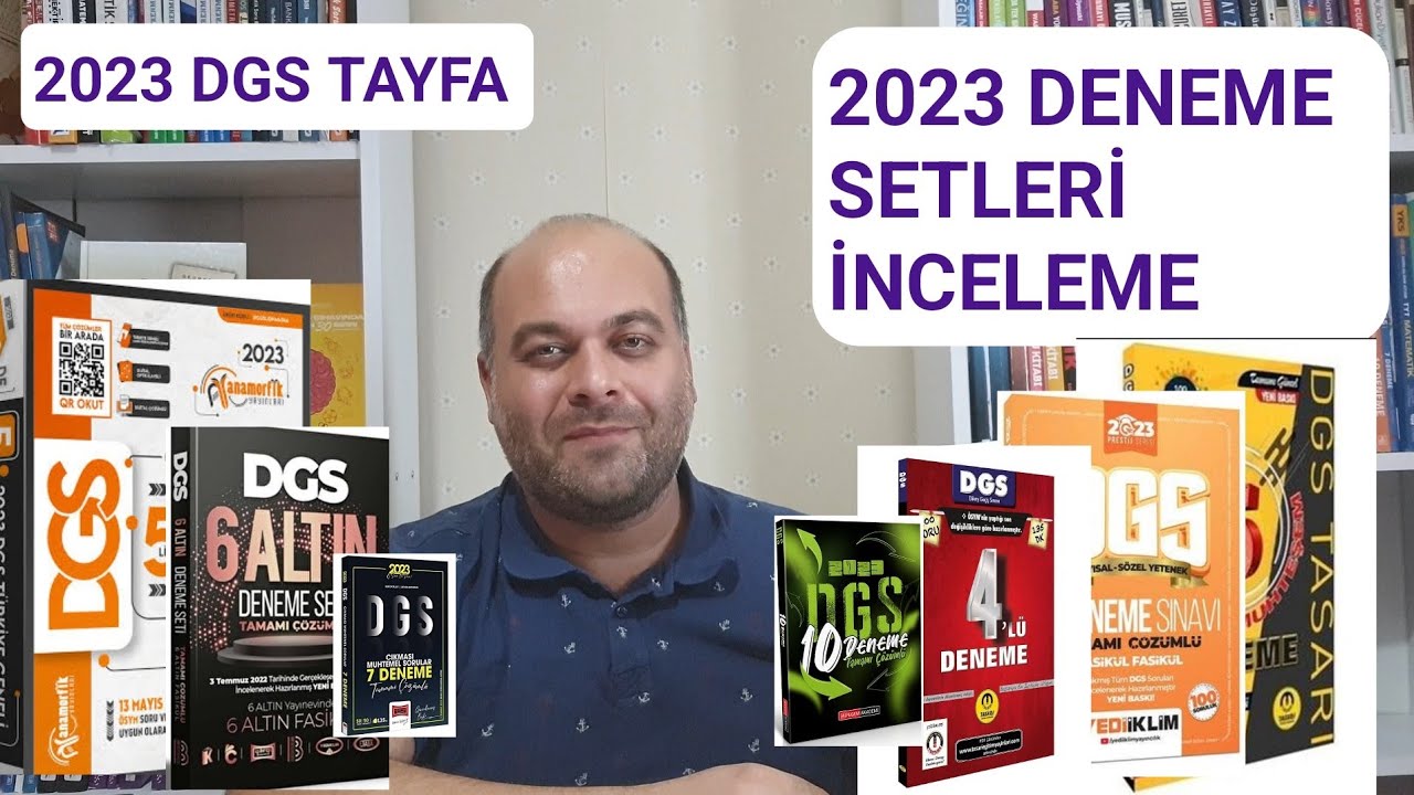 2023 DGS DENEME SETLERİ İNCELEME | DGS TAYFA