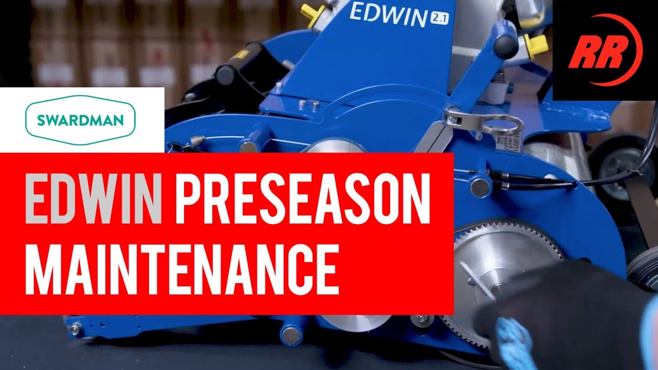 Reel Rollers Preseason Maintenance for Swardman Edwin Reel Mower