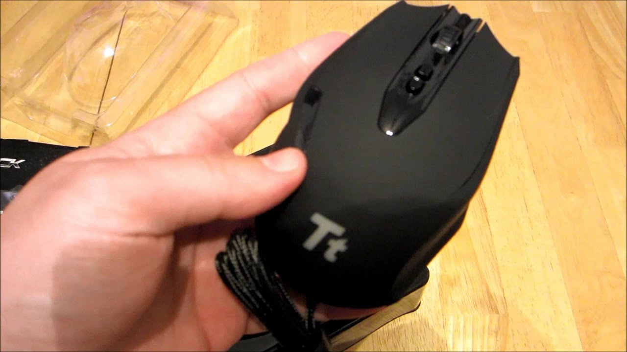 Ttesports Black Gaming Mouse