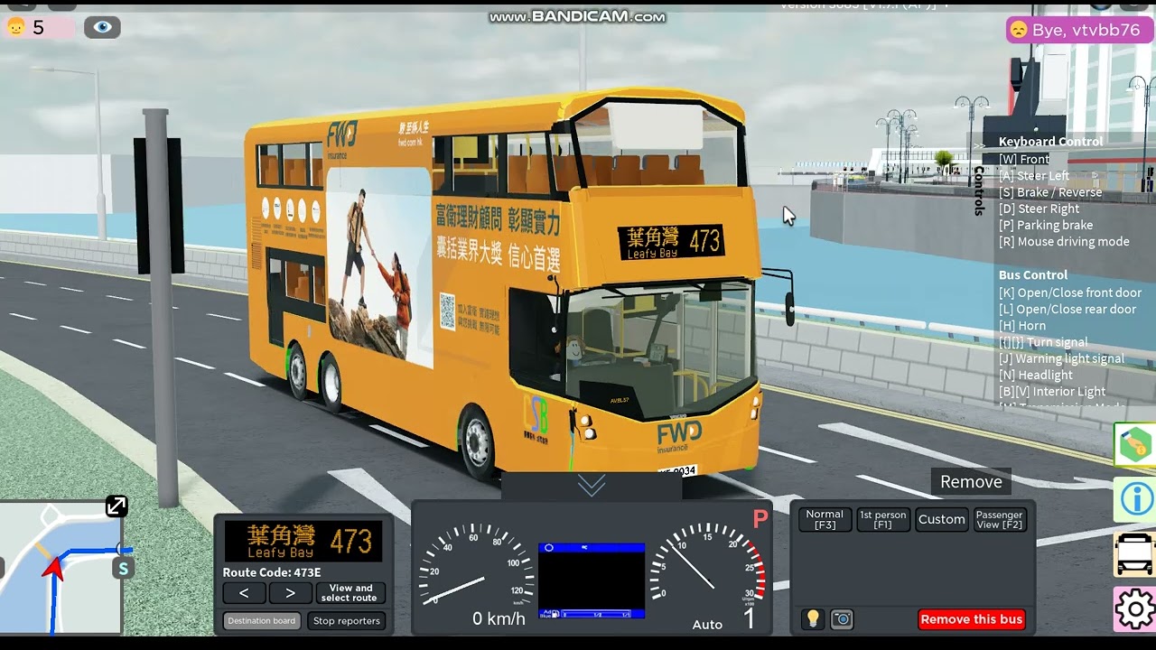 Sunshine Islands VE9034 on 473 with FWD Insurance repaint (Part 1)