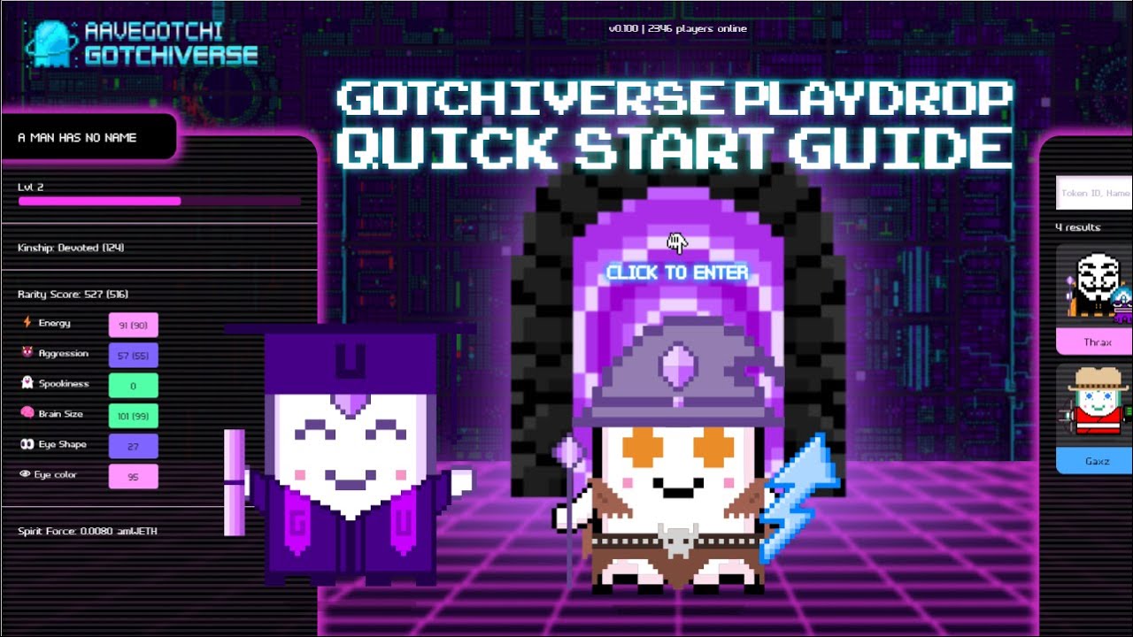 Get Started in the Gotchiverse Playdrop | NFT Gaming Redefined