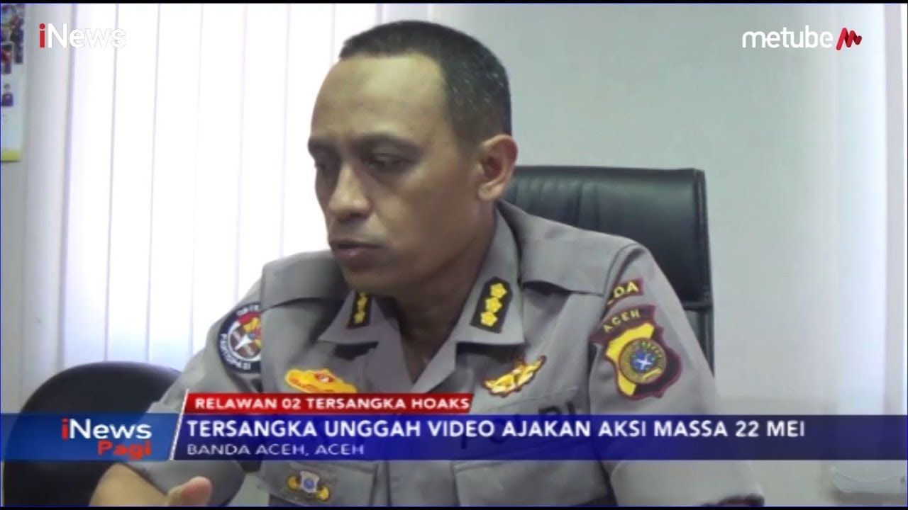 Polisi Tetapkan Relawan Paslon 02 Tersangka Terkait Ajakan Aksi Massa 22 Mei - iNews Pagi 24/05