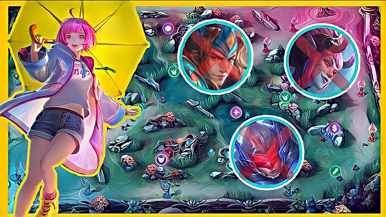 HOW TO COUNTER ASSASSIN HEROES USING KAGURA | MAGE VS ASSASSIN | KAGURA GAMEPLAY | RAINY WALK | MLBB