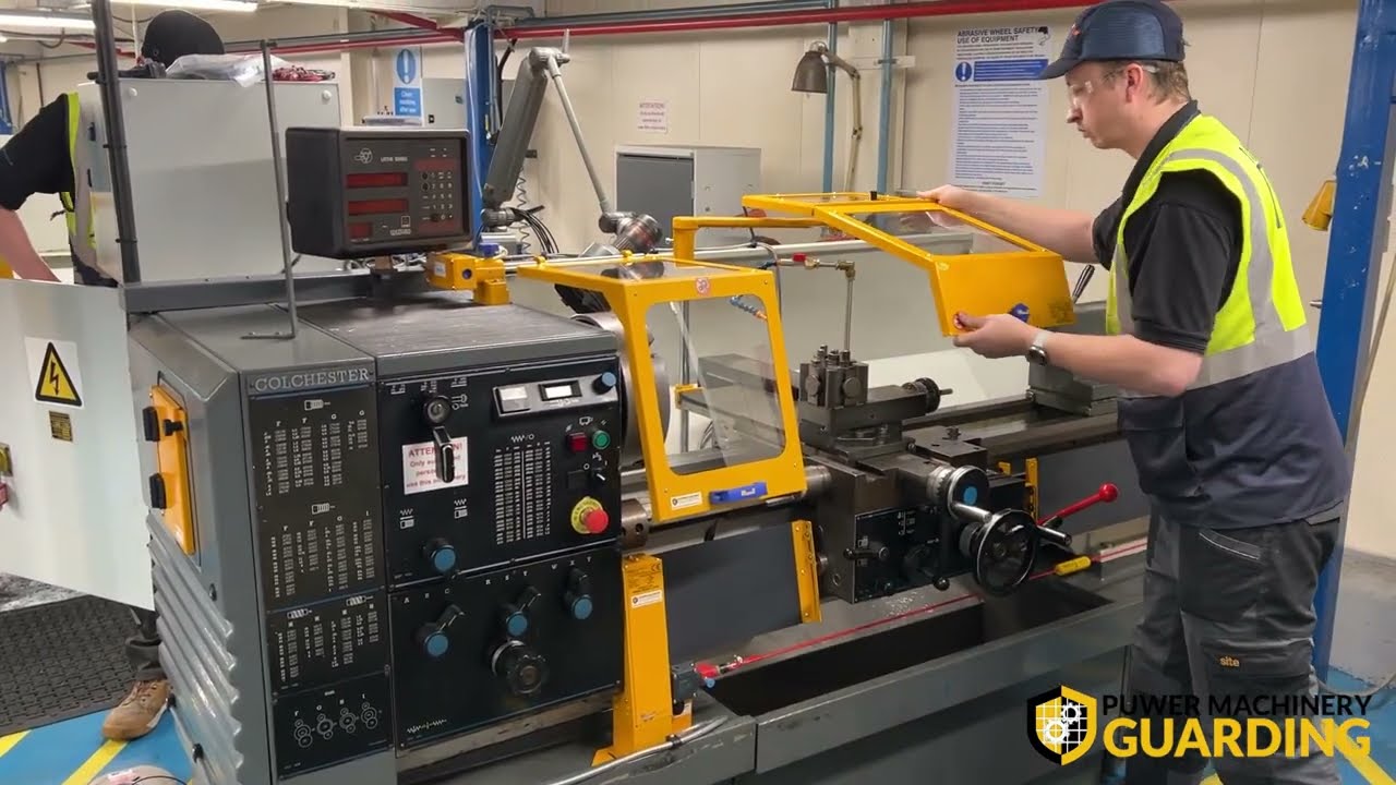 Colchester Triumph 2500 Lathe Guards