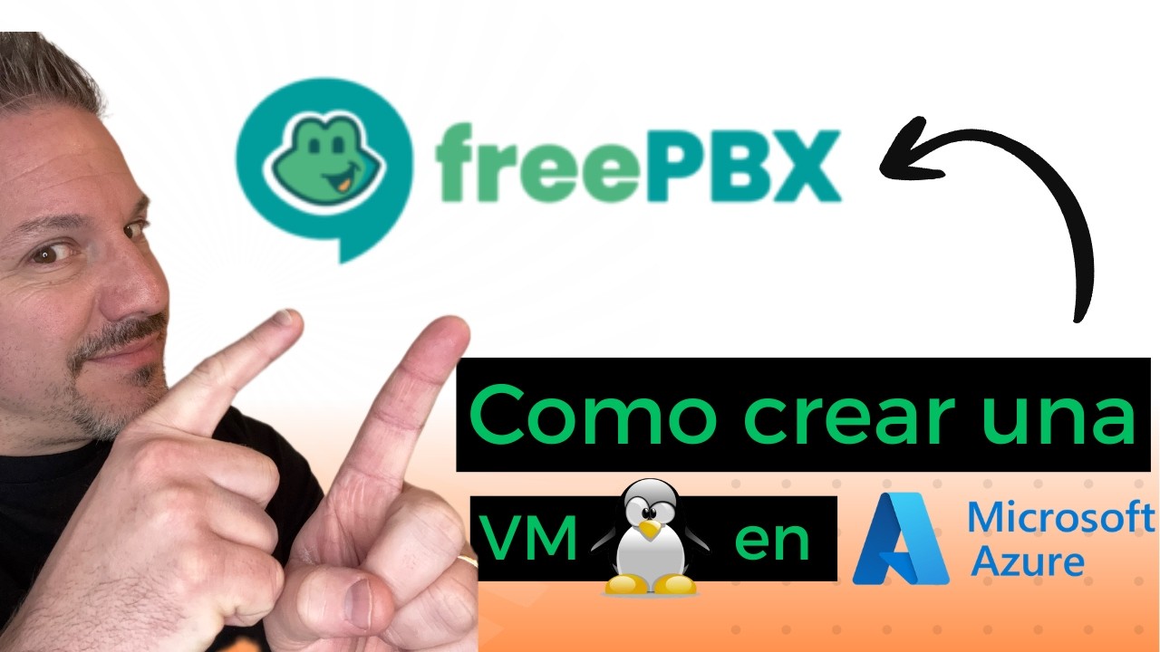 Curso FreePBX en Azure - Parte 1 | Desplegar Debian 12 en Microsoft Azure paso a paso