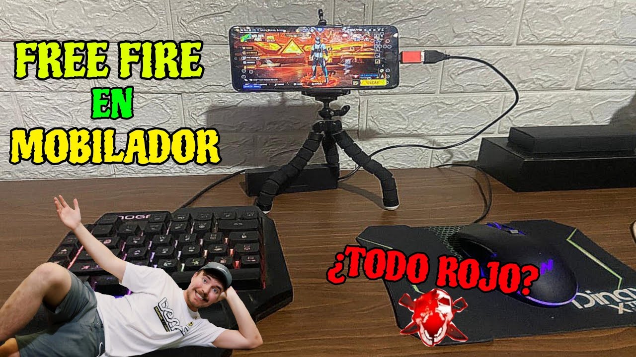 VOLVI ARMAR MI MOBILADOR PARA JUGAR FREE FIRE ¿PEGARE TODO ROJO?😮🤞🏻