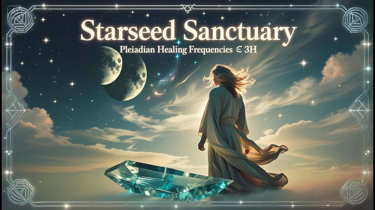 Starseed Sanctuary ✧ 3H of Pleiadian Healing Frequencies & Light Codes | #432Hz #Meditation