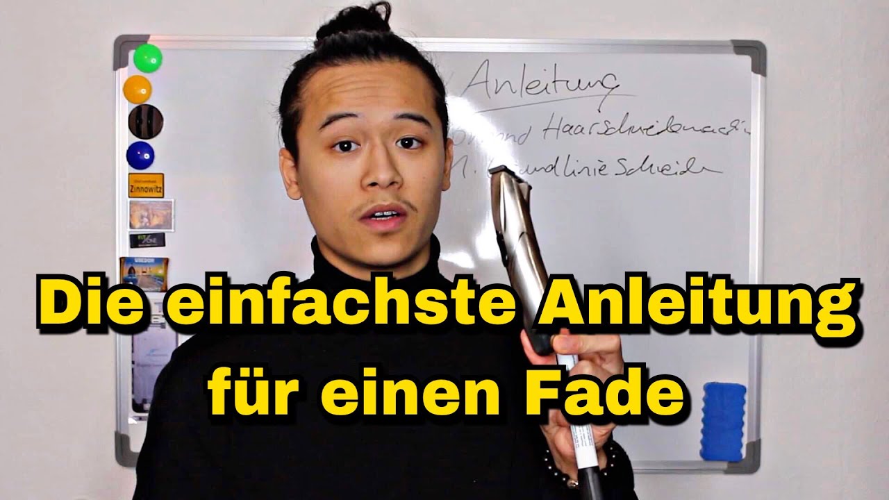 Die einfachste ANLEITUNG um Haare zu schneiden | FADE mit nur 2 AUFSÄTZEN | NUYÄN