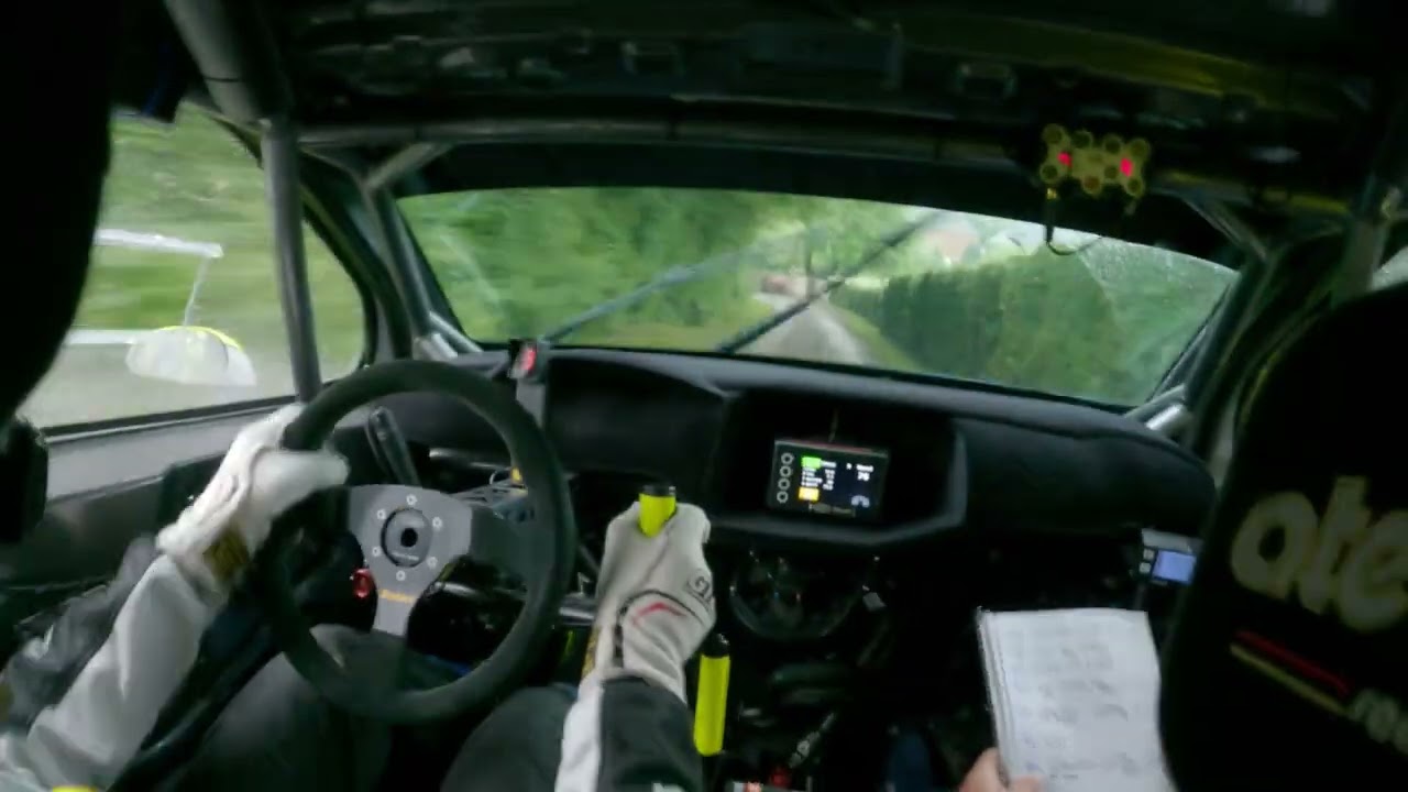 Rallye du Treport 2024 ES2 Pouderoux / Lemaitre DS3 R5