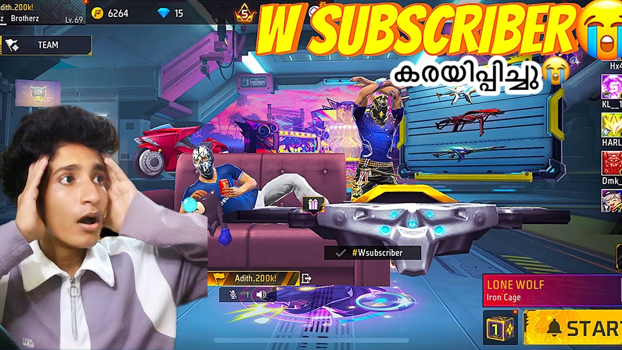 എന്റെ Subscriber എന്നെ കരയിപ്പിച്ചു😭SUBSCRIBER GIFTED ME 10K DIAMONDS🔥FREEFIRE MALAYALAM