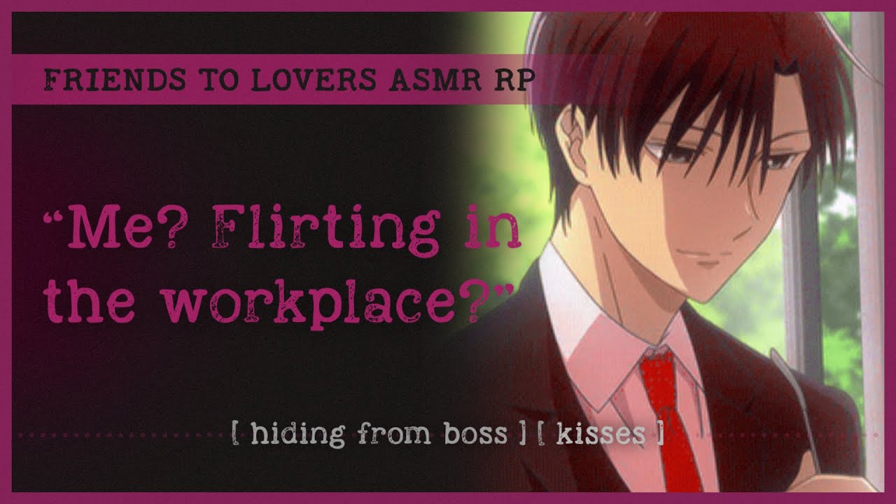 Your cute office crush asks you out (ASMR RP M4A) 💝 [hiding from boss] [kisses]