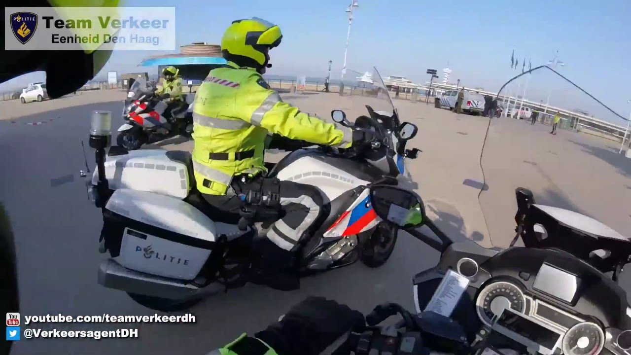 Begeleiding EOD naar Scheveningen 17-02-2016