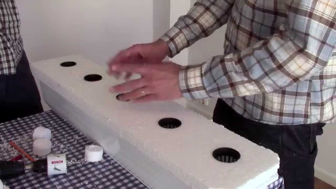 Bygga eget hydroponiskt system för odling. Del 2