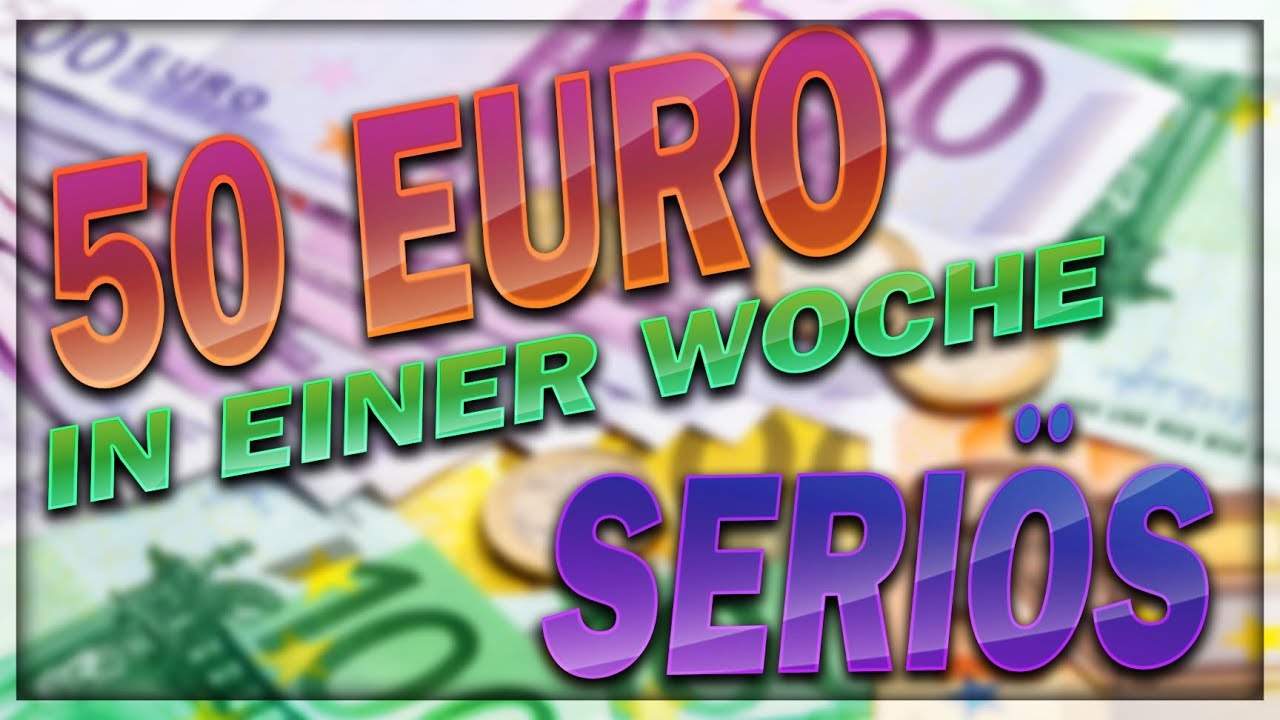 Geld verdienen mit Apps | SERI&Ouml;S 50 &euro; in EINER Woche | TOP 3 APPS