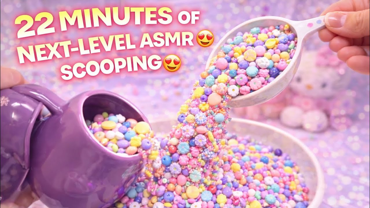 22 MINUTES OF NEXT-LEVEL ASMR SCOOPING 😍 So Satisfying It Feels Unreal