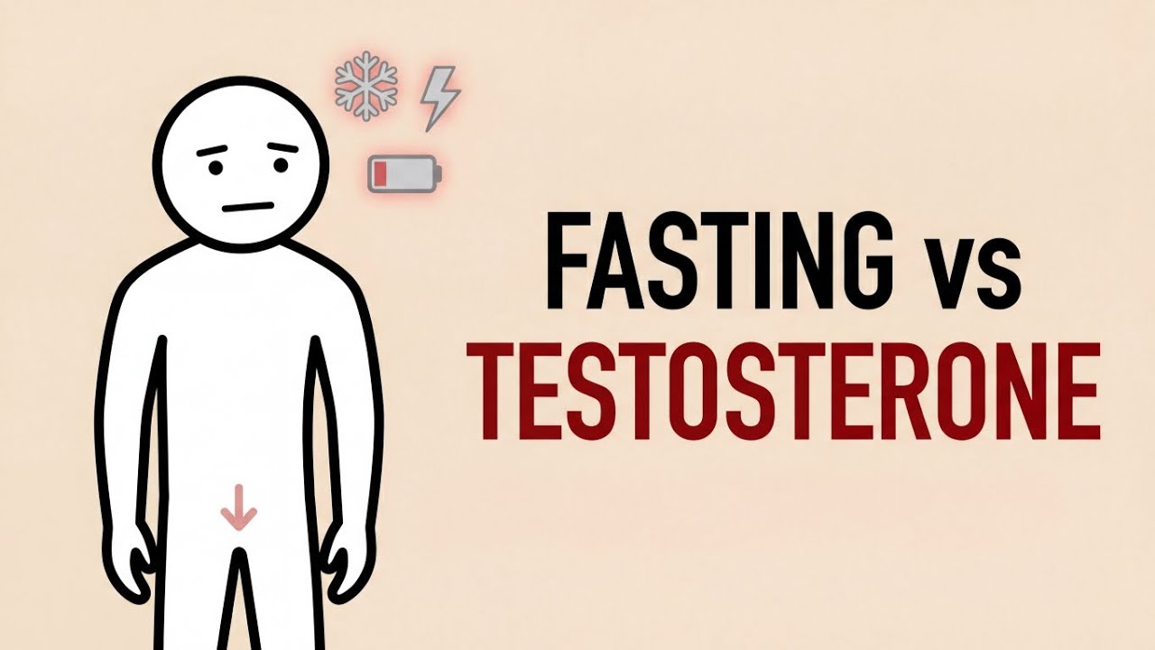 Fasting vs Testosterone: The Hidden Hormone Damage No One Talks About.