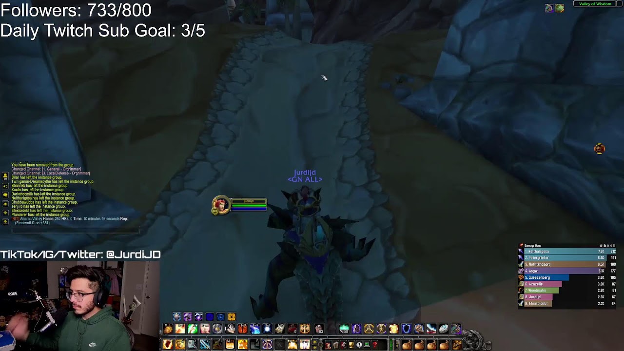 🚨PREPATCH TIME LETS GOOO🚨BOOSTED PAL TO 58 🚨GEARING AND HITTING 60 - music on twitch!