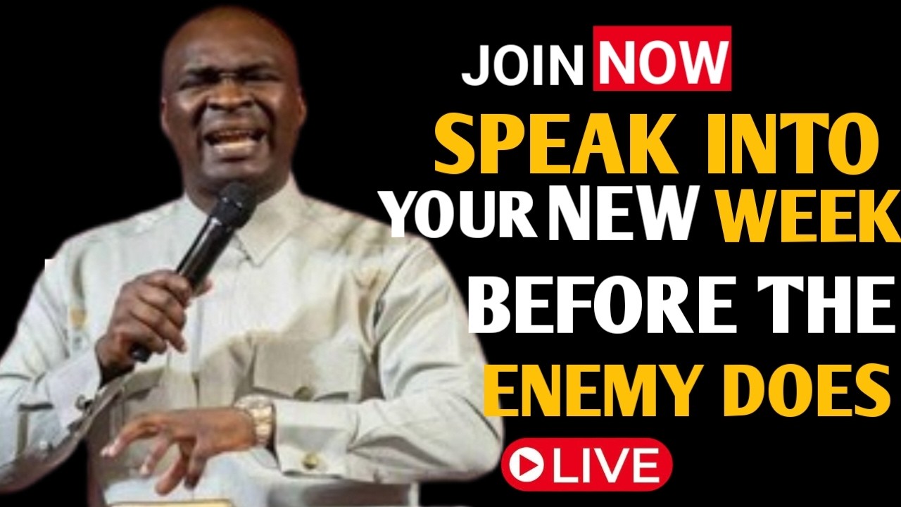 [MONDAY 16TH MARCH, 2026] SPEAK INTO YOUR NEW WEEK BEFORE THE ENEMY DOES | APOSTLE JOSHUA SELMAN