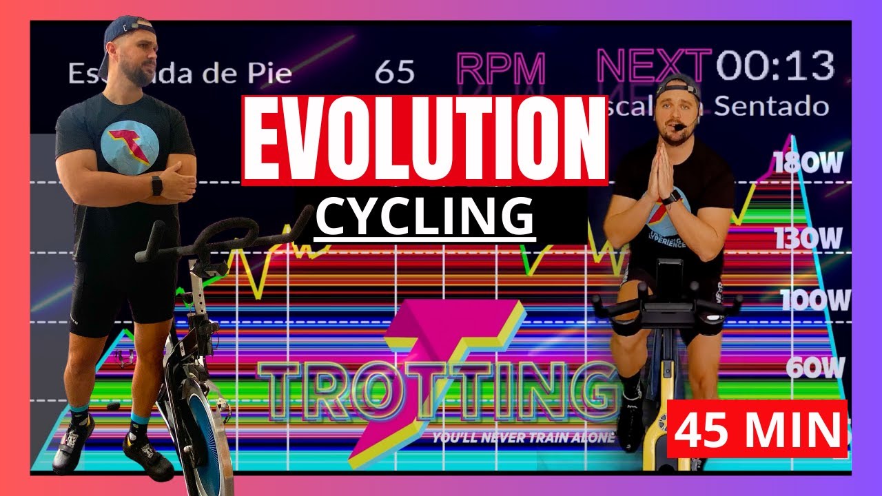 45 Minutos de Trotting Power | Descubre la Mejor Clase de Spinning con Evolution Cycling