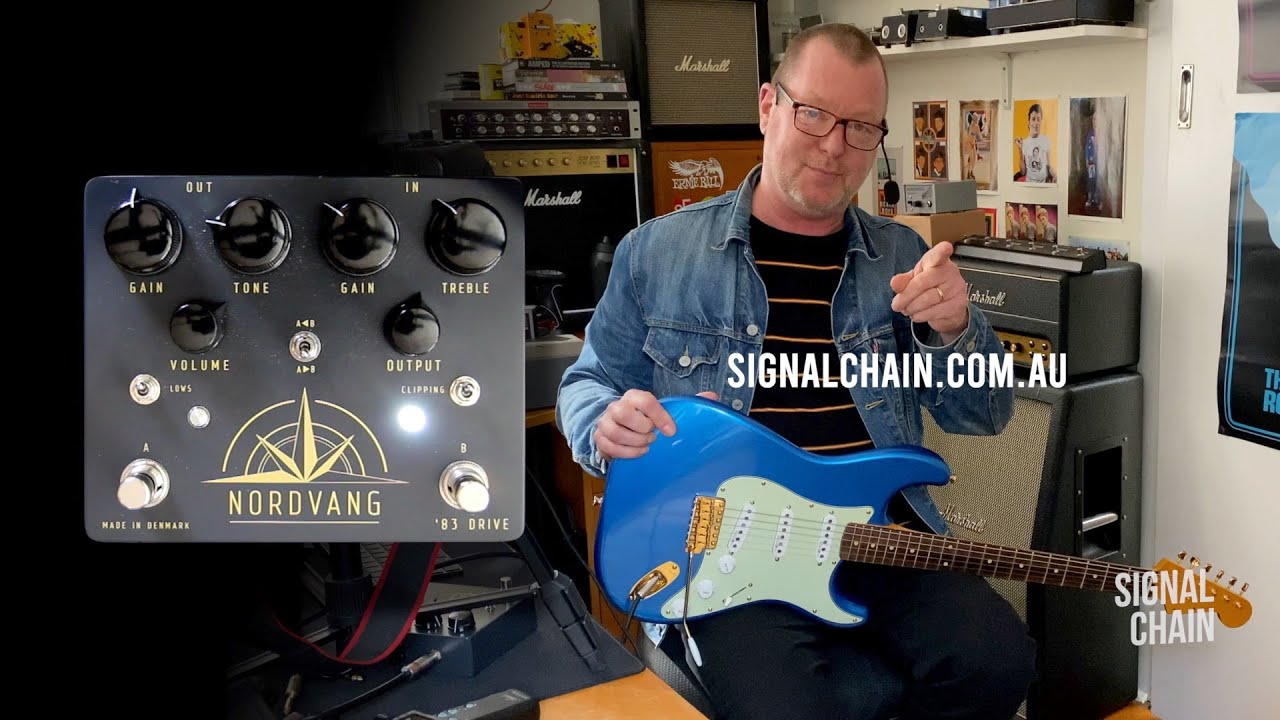 Nordvang Custom: '83 Drive - Chat and Strat Demo - Fender Deluxe Reverb