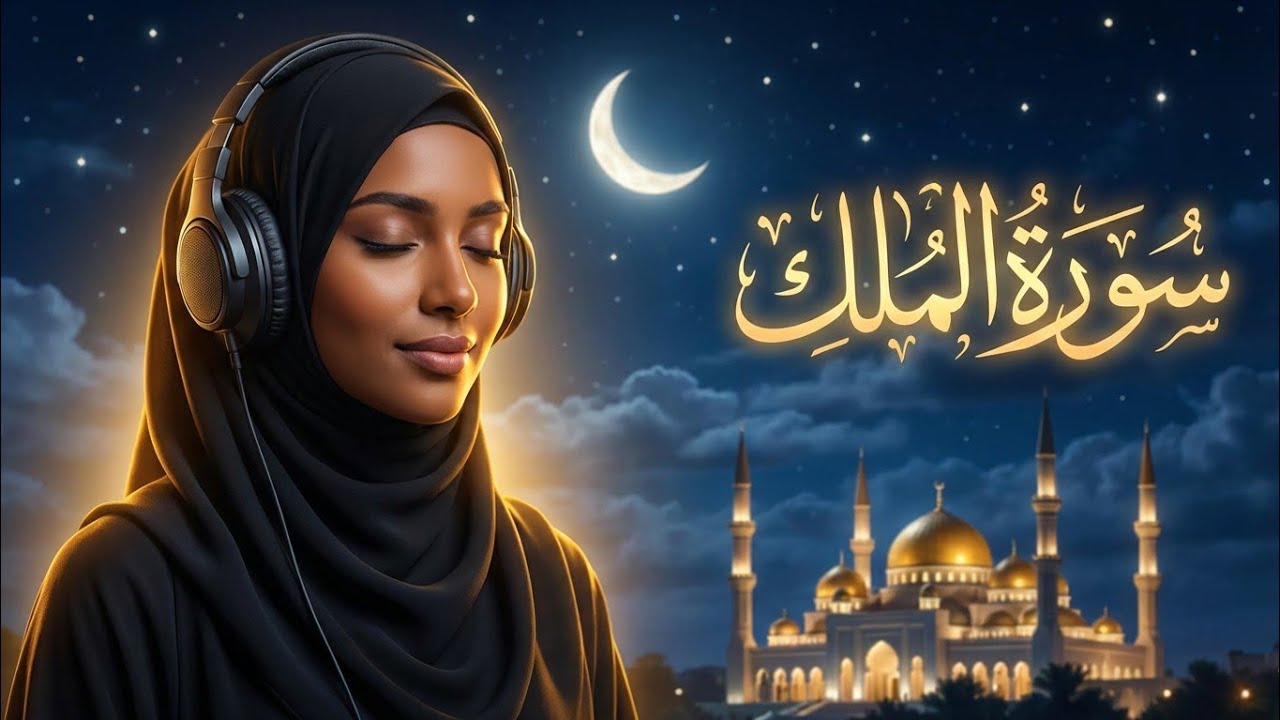 Surah Al_Mulk Full || By Woman Voice With Arabic Text (HD( || 63 Surah Al-Mulk |  Episode 00018