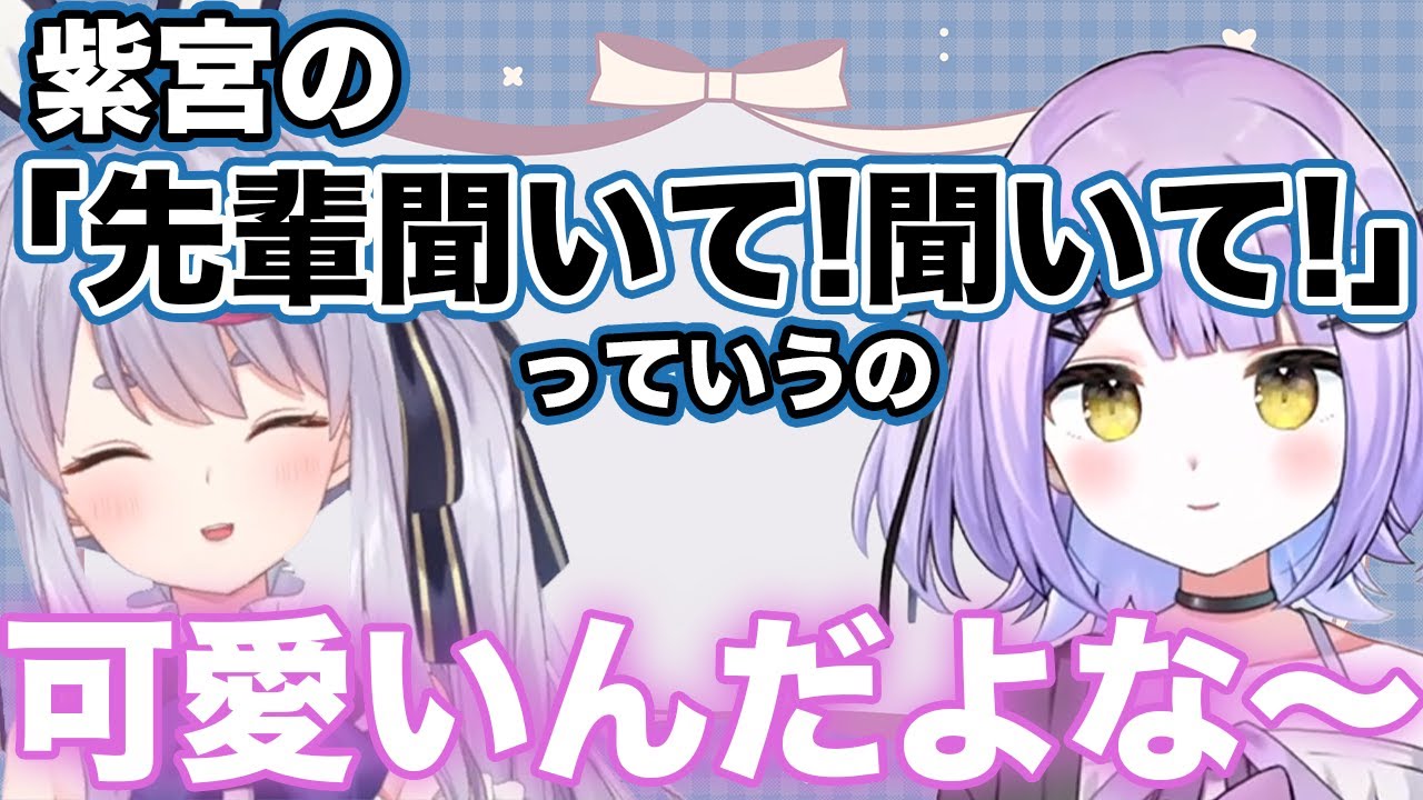 紫宮るなの可愛いところを話す兎咲ミミ【ぶいすぽっ！/VALORANT/切り抜き】