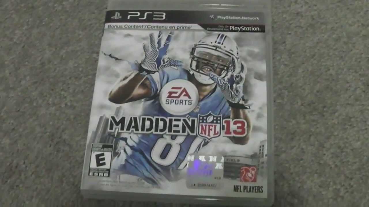MADDEN NFL 13 EARLY UNBOXING! (ONE DAY BEFORE RELEASE!)