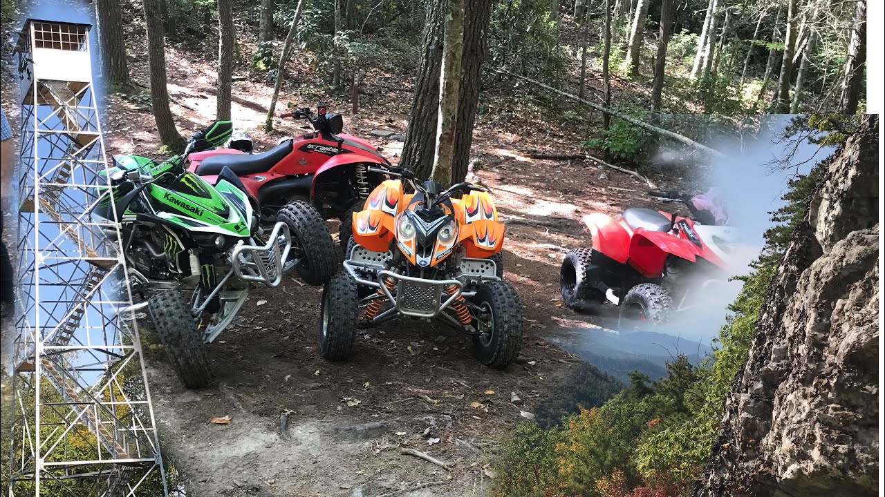 Doe Mountain ohv trail system Tn entire Trail 1 including fire tower and chimney rock