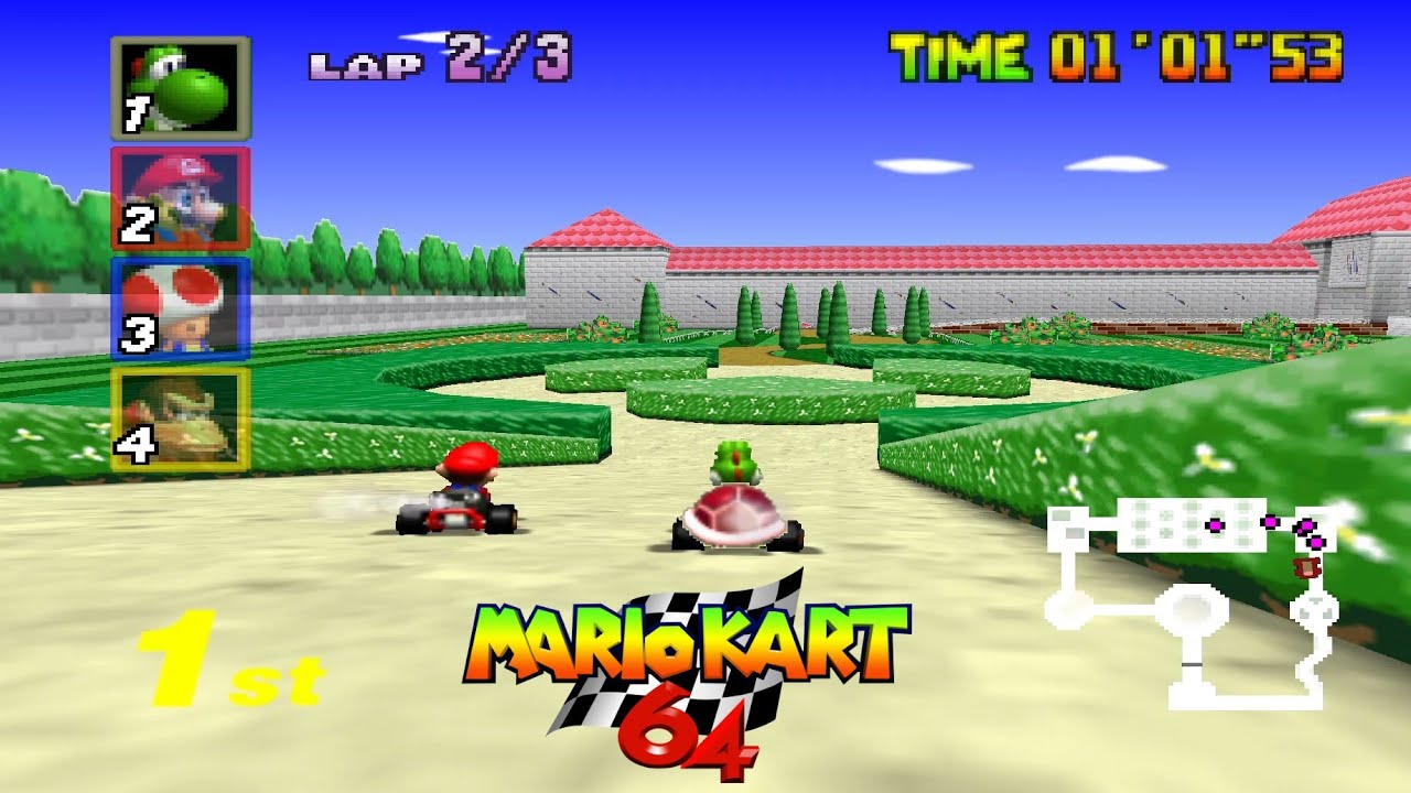 Mario Kart 64 Spring Extravaganza 64 Grand Prix 100cc Yoshi