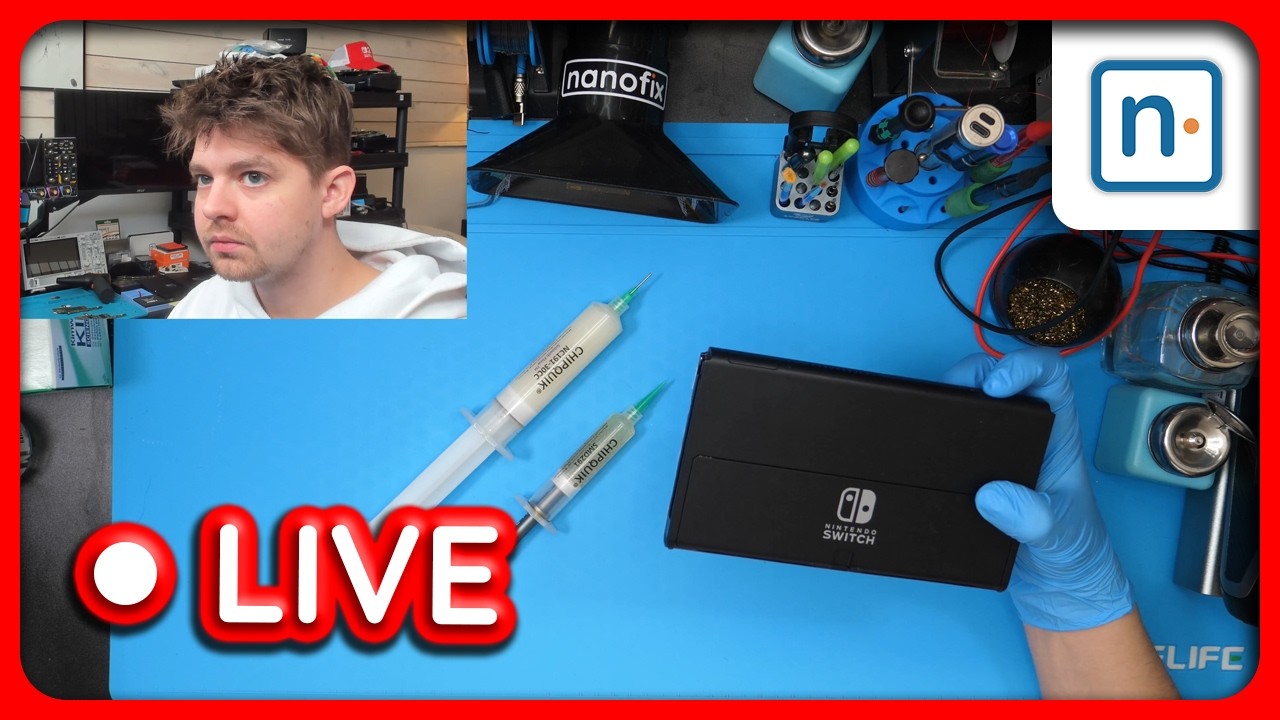 LIVE - Can I Fix Another Failed Kamikaze Switch OLED??