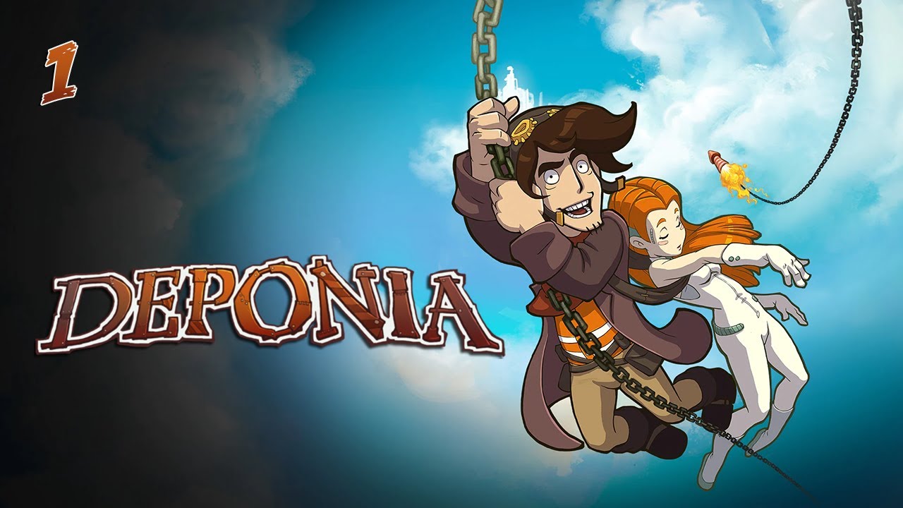 Deponia - 100% Walkthrough Part 1 : Welcome to Kuvaq