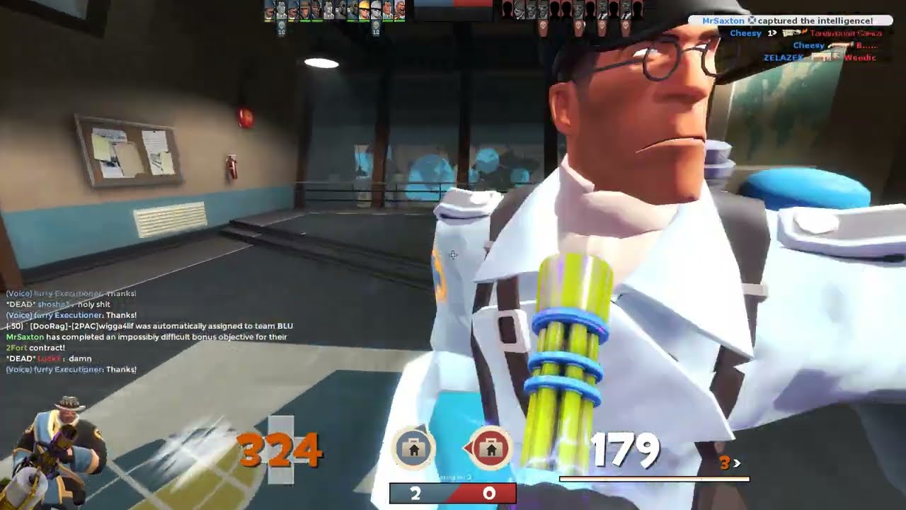 Team Fortress 2 Heavy Gameplay (2Fort)