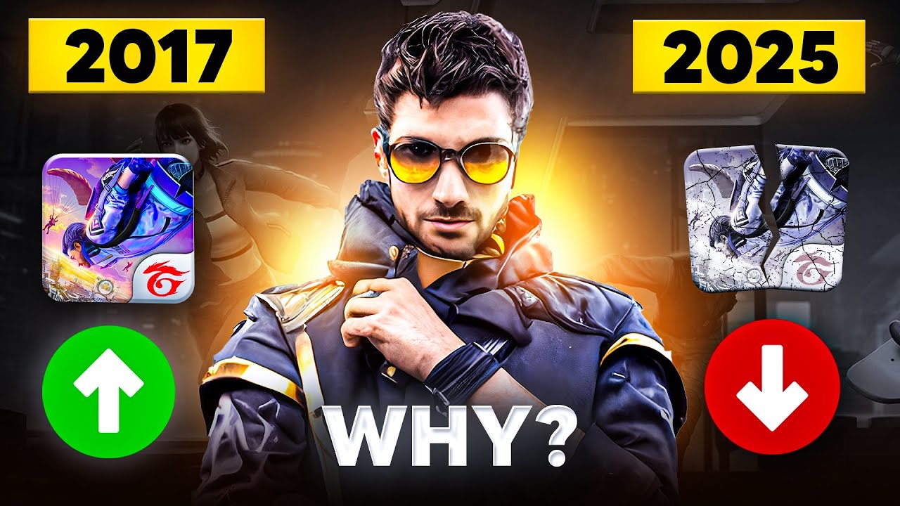 Why Garena Free Fire Losing Players in 2025 ?🤔 | Truth Behind Free Fire fall's.