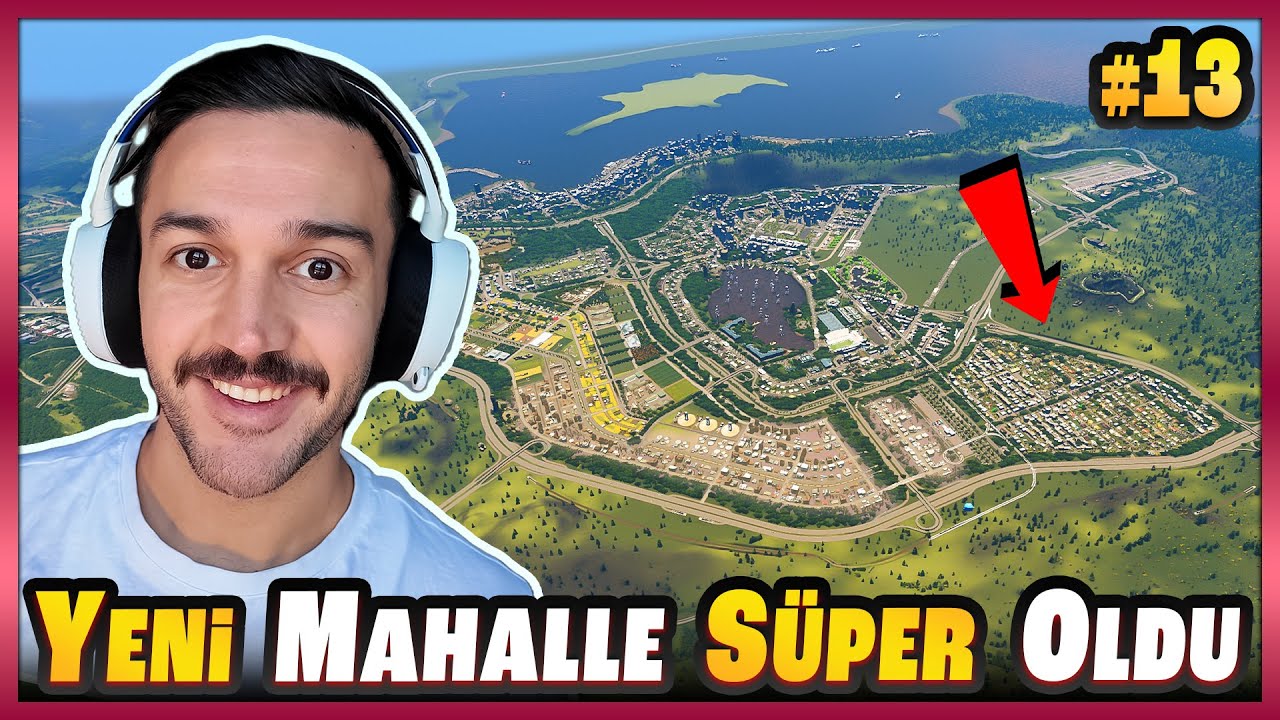 YEPYENİ MAHALLE KURDUK ŞEHRE SEVİYE ATLATTI ✨🏘️ | Cities Skylines