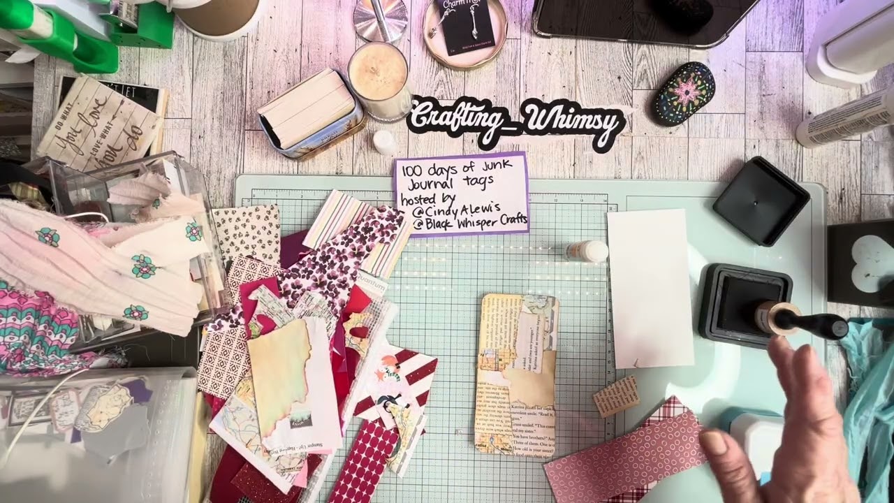 Day 3 #100daysofjunkjournalTAGS