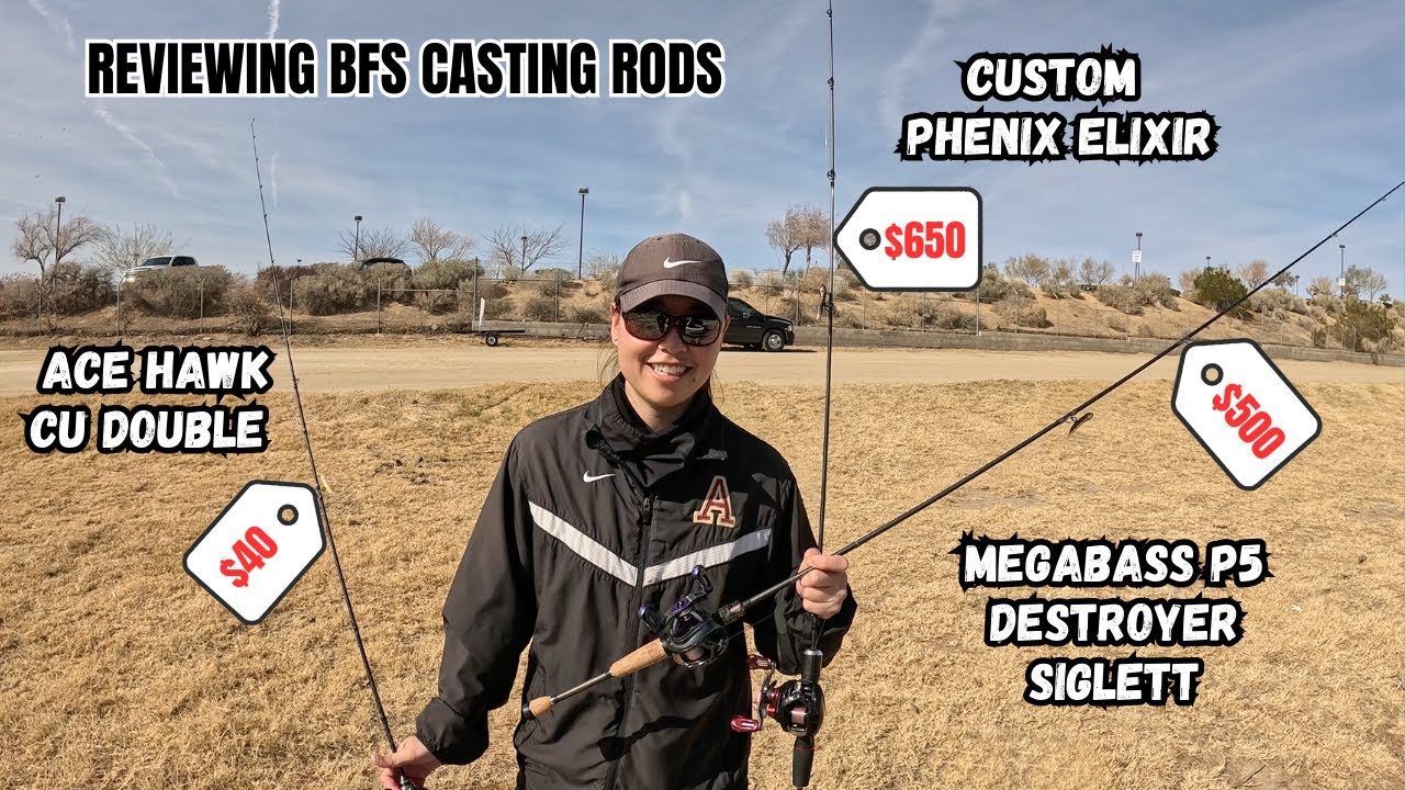 Testing out BFS casting rods | Jig fishing