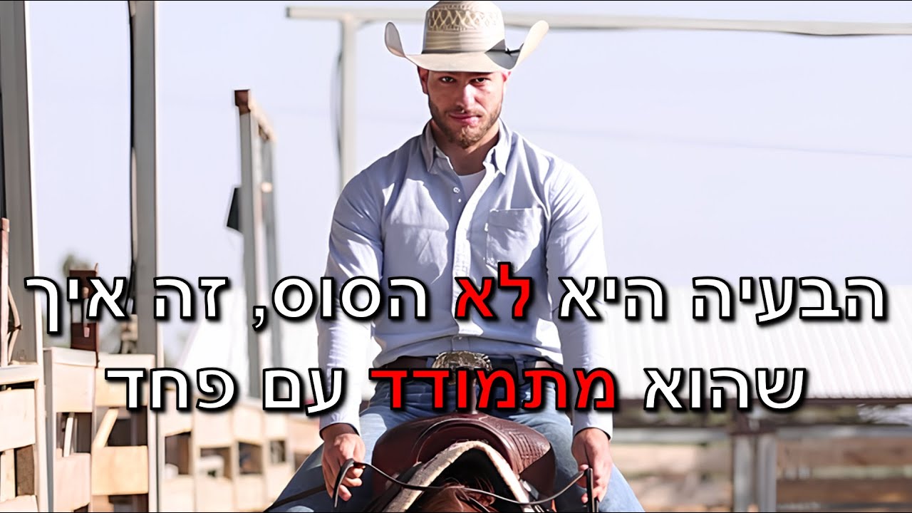 איך להפוך סוס מסוכן לסוס בטוח לרכיבה – גם אם הוא פחדן ומגיב לכל דבר